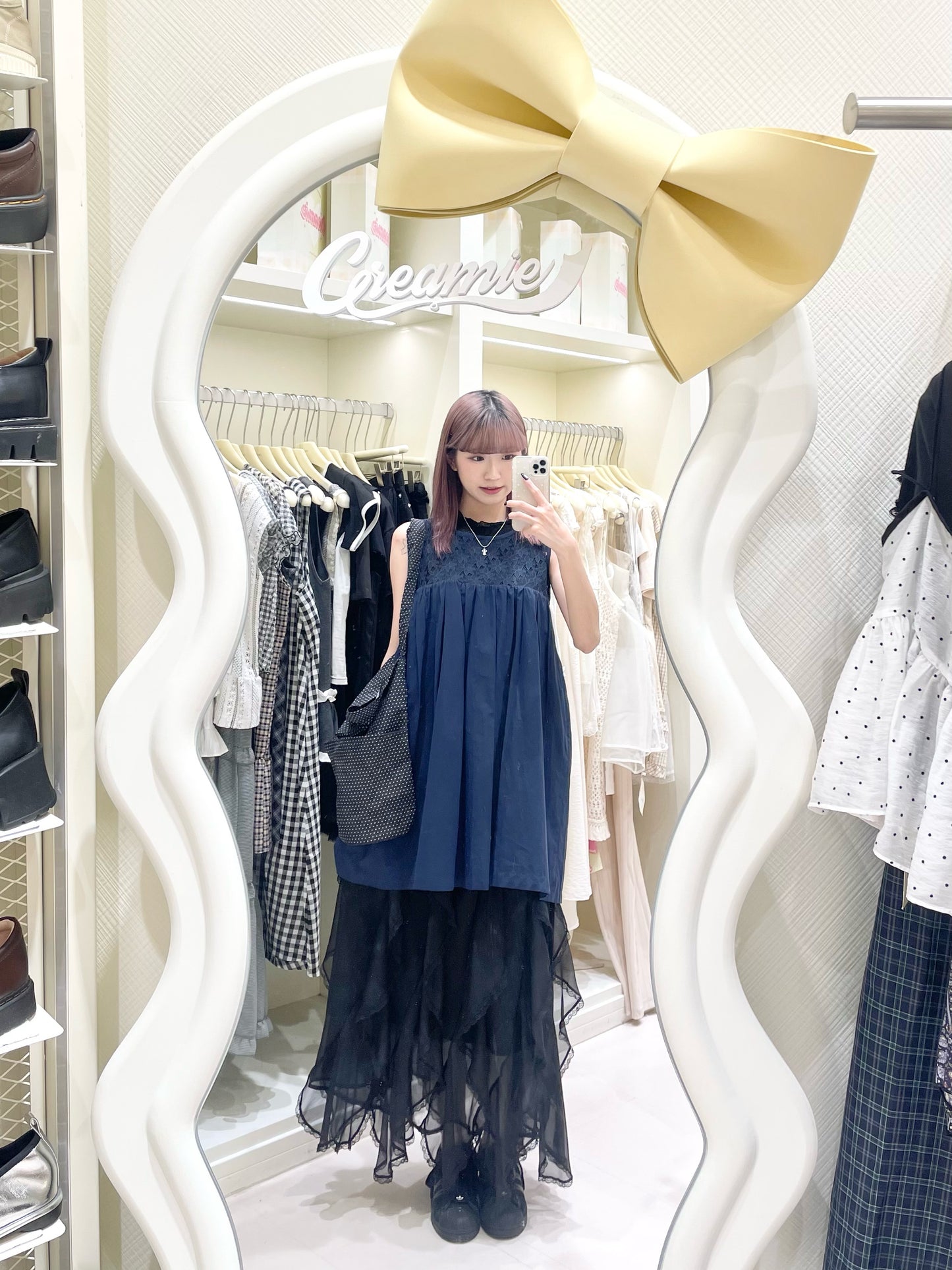 編織拼接連身裙套裝🍯