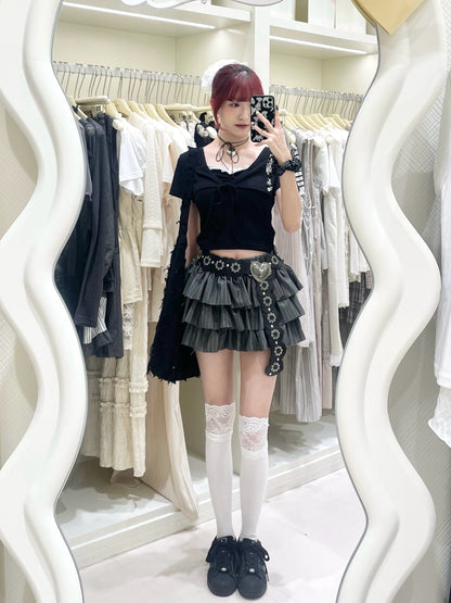 簡約兩件套搭蛋糕短裙🍒