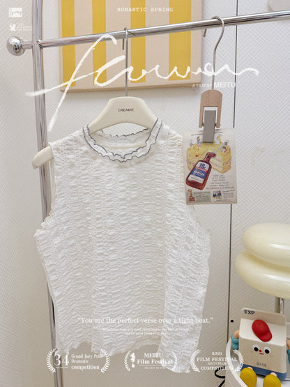 日系吊帶背心套裝🍒🖤