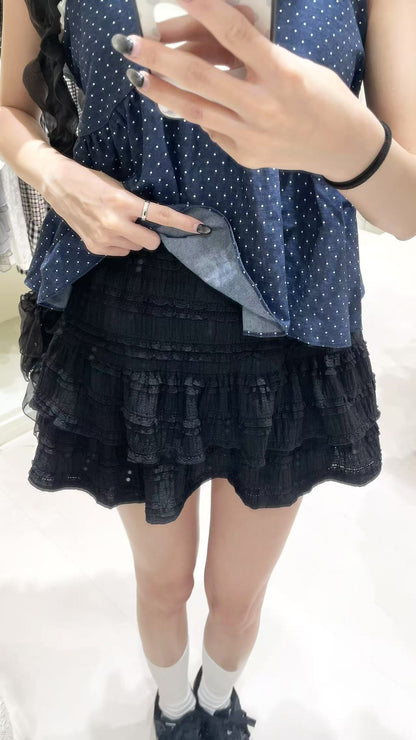 日系Ruffle波點套裝🍯