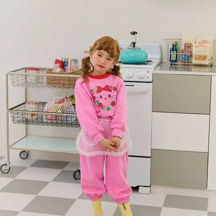 圓領貓貓印花衛衣🎡