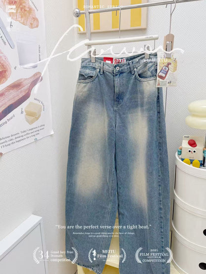 花邊格仔背心搭牛仔褲🥯