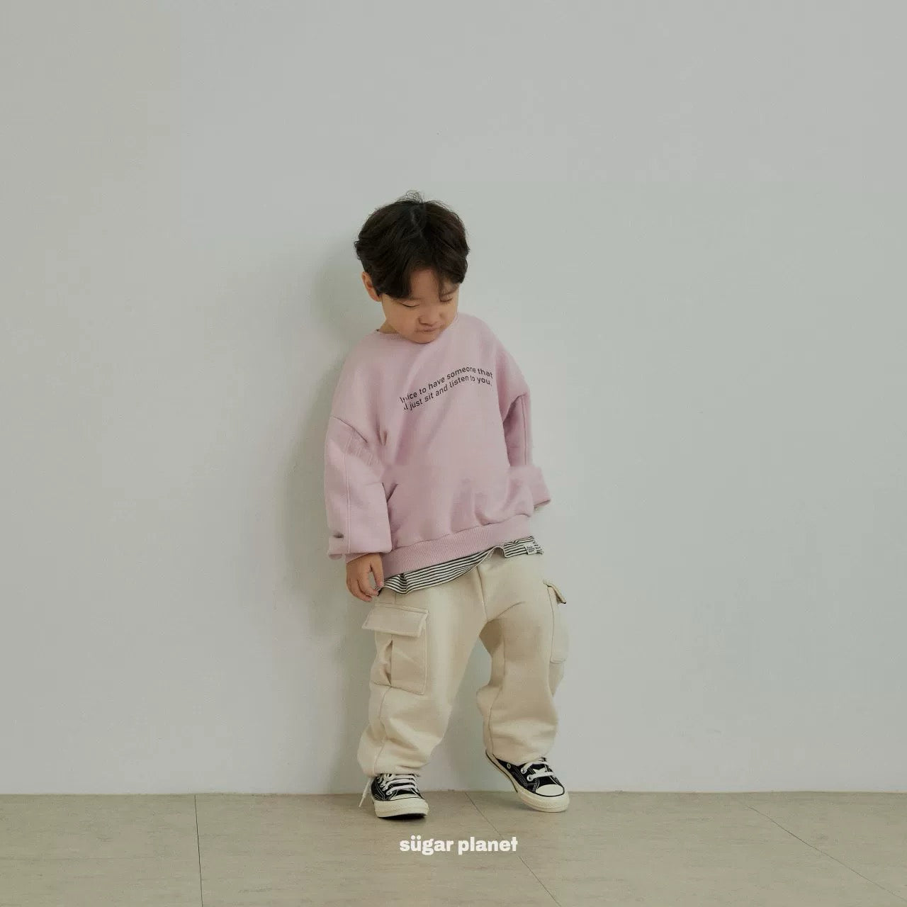 圓領英文衛衣🎧