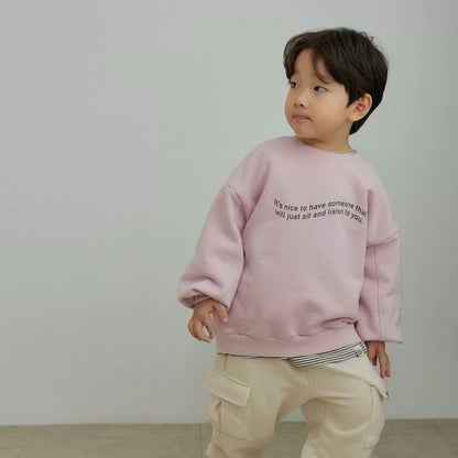 圓領英文衛衣🎧