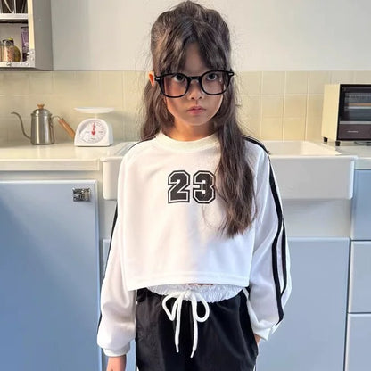 圓領數字運動衛衣🎧