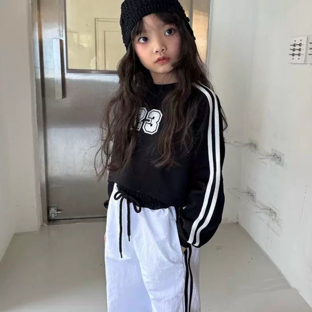 圓領數字運動衛衣🎧