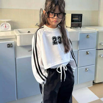 圓領數字運動衛衣🎧