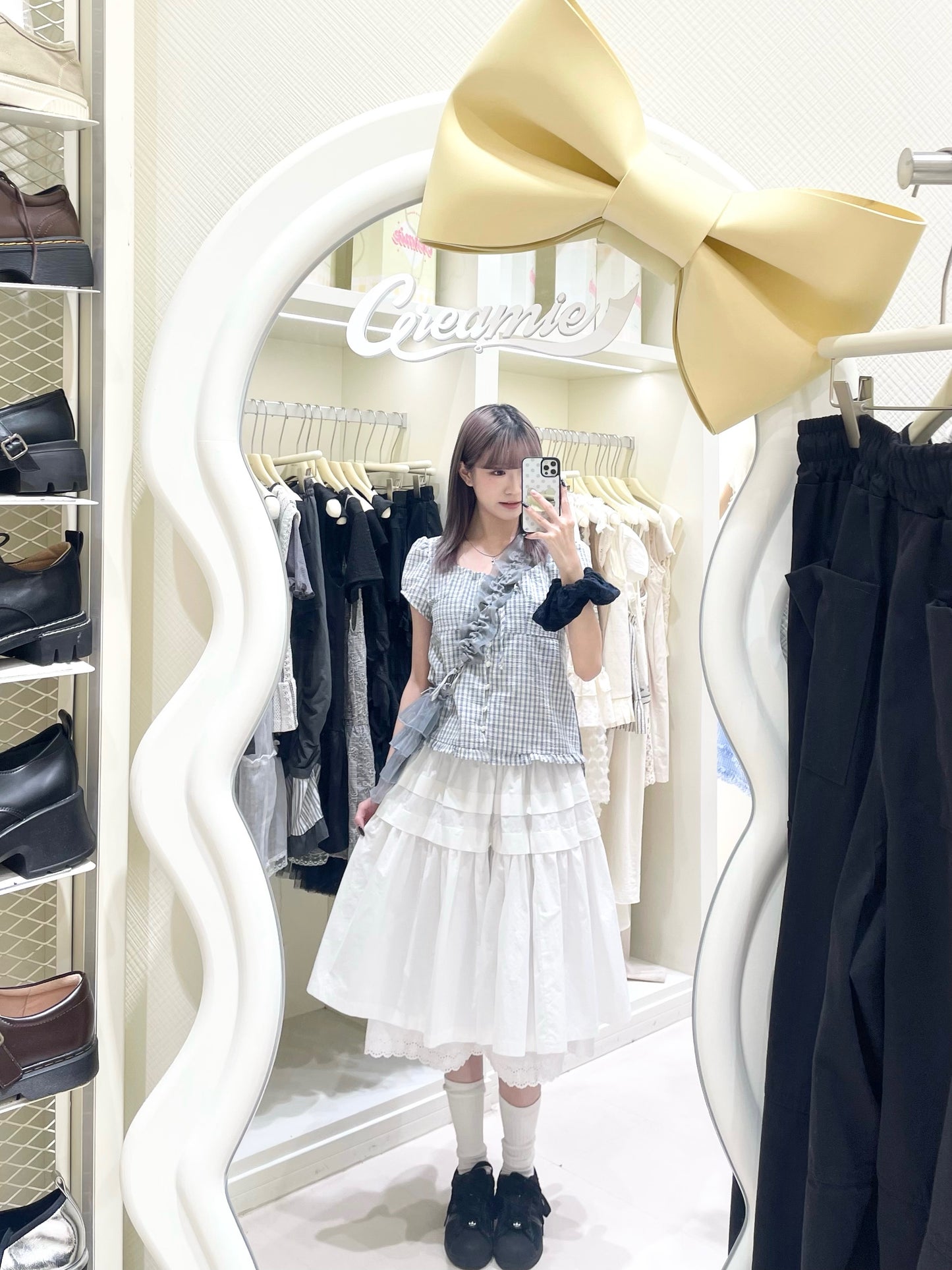 簡約百搭格仔套裝💕