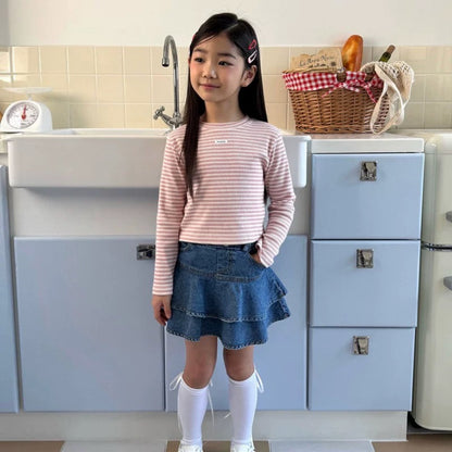 圓領條紋長袖上衣🔖