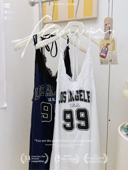 美式甜辣風拼接球衣🛒🖤