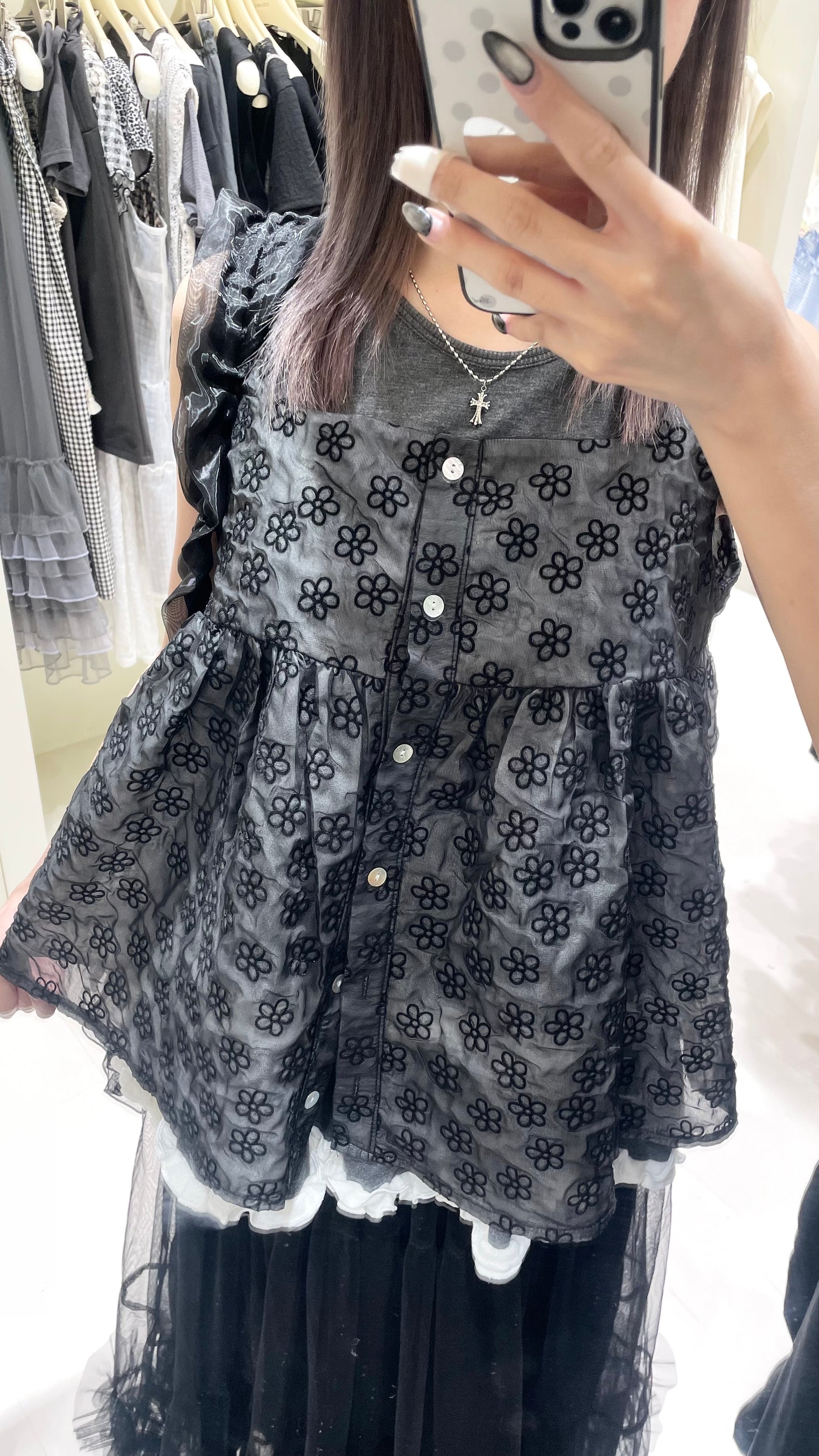 日系獨特花花套裝🧈