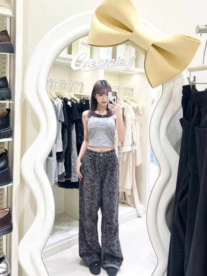 甜辣拼接背心套裝🎧