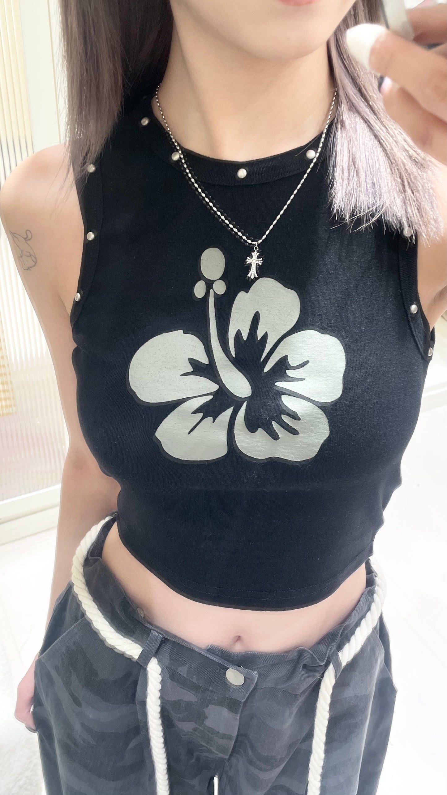 辣妹花花背心套裝🍦