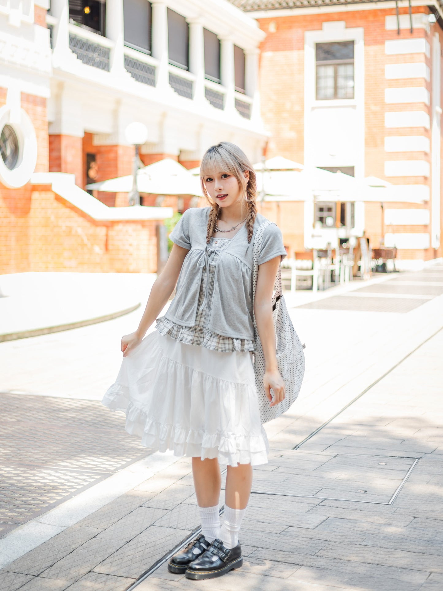 日系簡約百搭蛋糕裙🍰