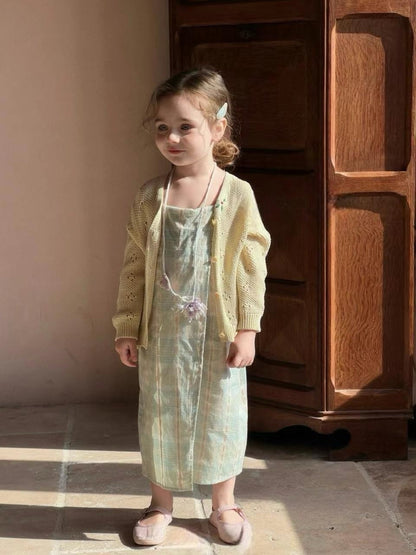 針織扣鈕毛衣💐