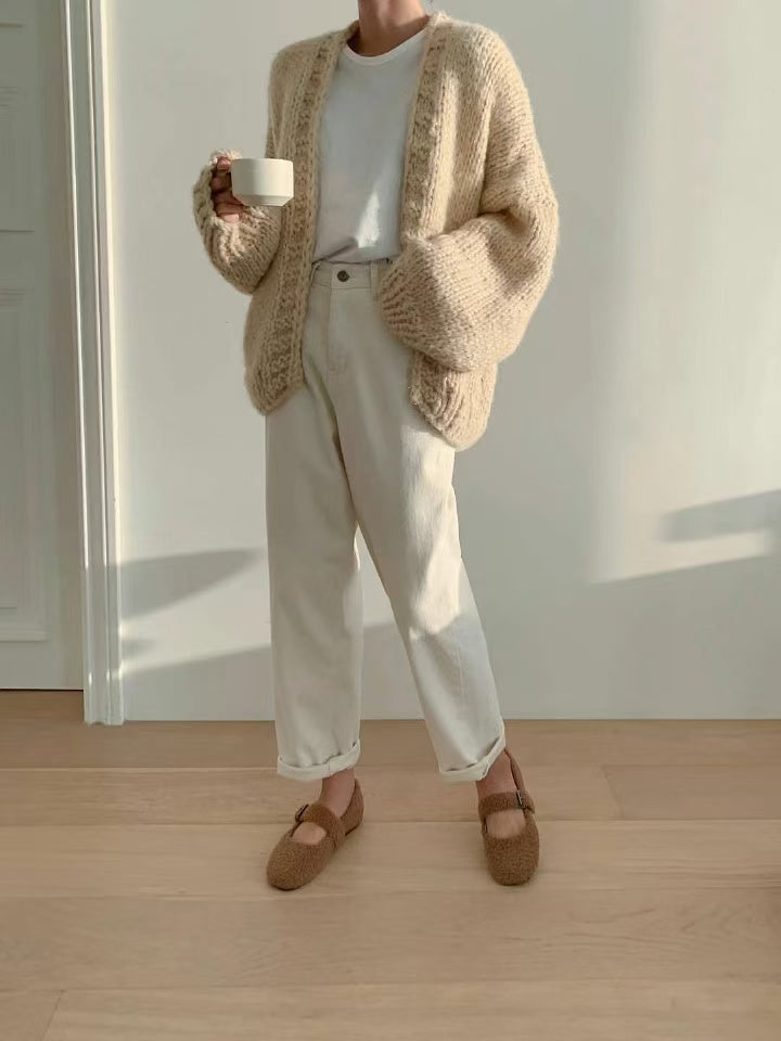 慵懶風羊羔毛平底鞋🐰