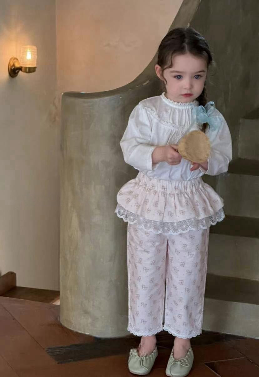 淨色花邊娃娃上衣🌷