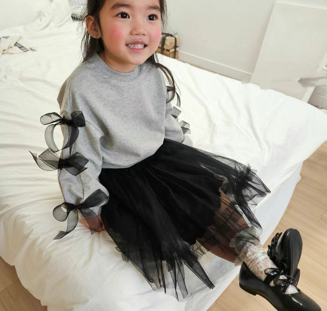 淨色蝴蝶結衛衣💕