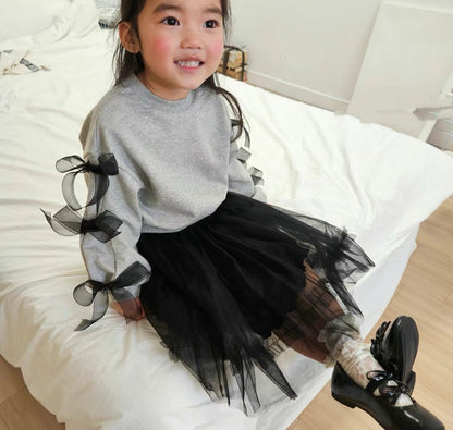 淨色蝴蝶結衛衣💕