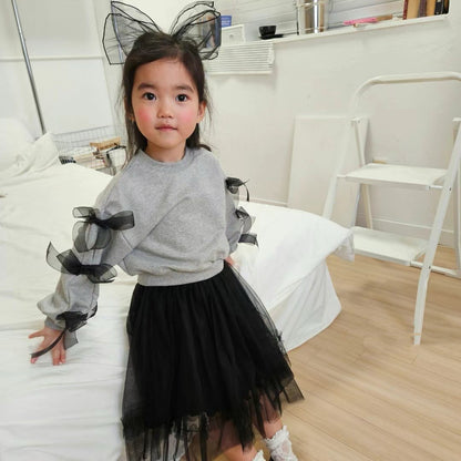 淨色蝴蝶結衛衣💕