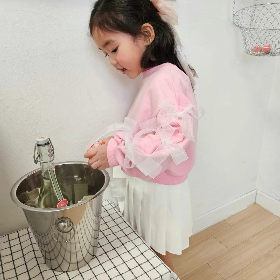 淨色蝴蝶結衛衣💕