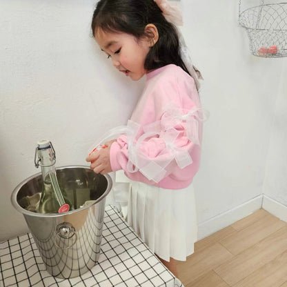 淨色蝴蝶結衛衣💕