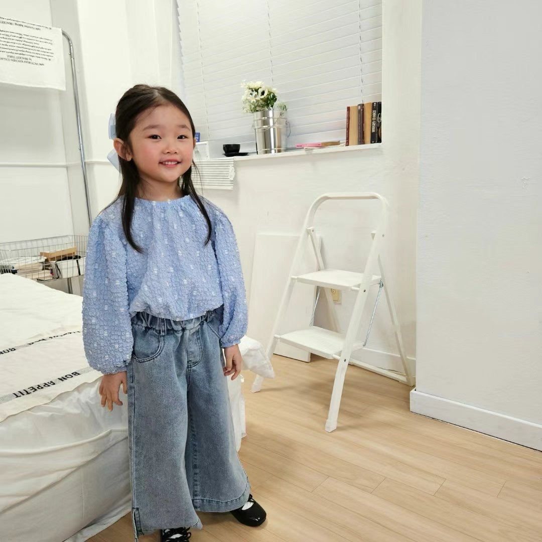 鬆緊牛仔長褲🔖