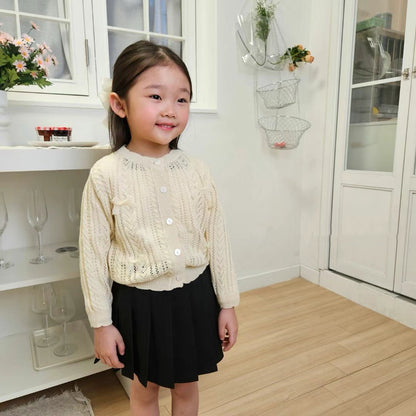 針織鏤空扣鈕毛衣🧶