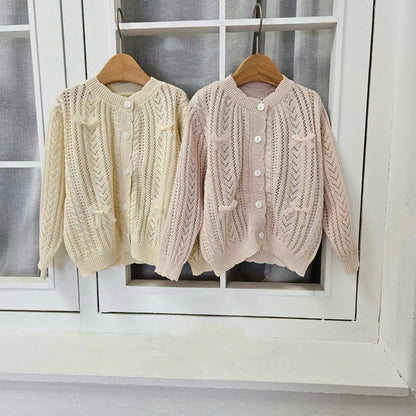 針織鏤空扣鈕毛衣🧶