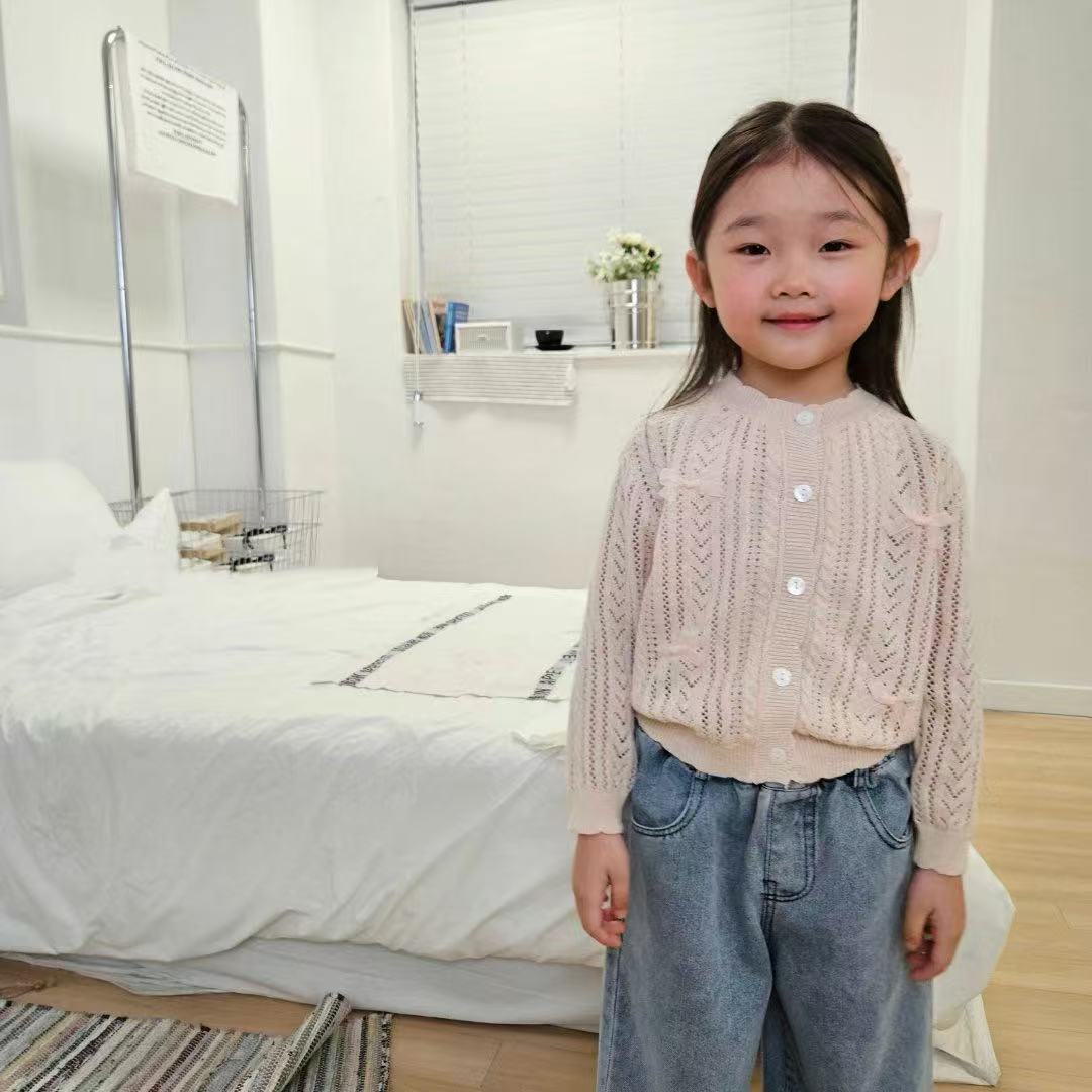 針織鏤空扣鈕毛衣🧶