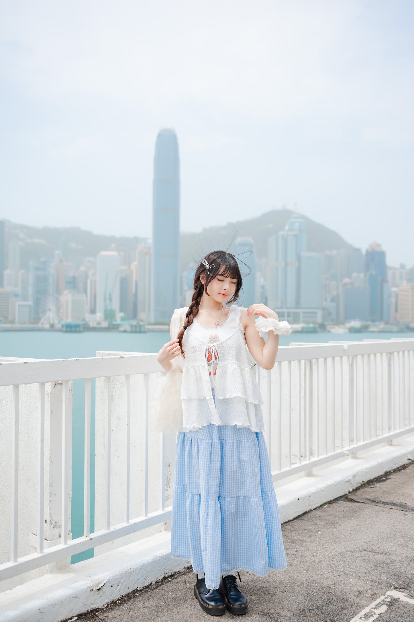 夏日必備！日系繽紛白兔背心🐰