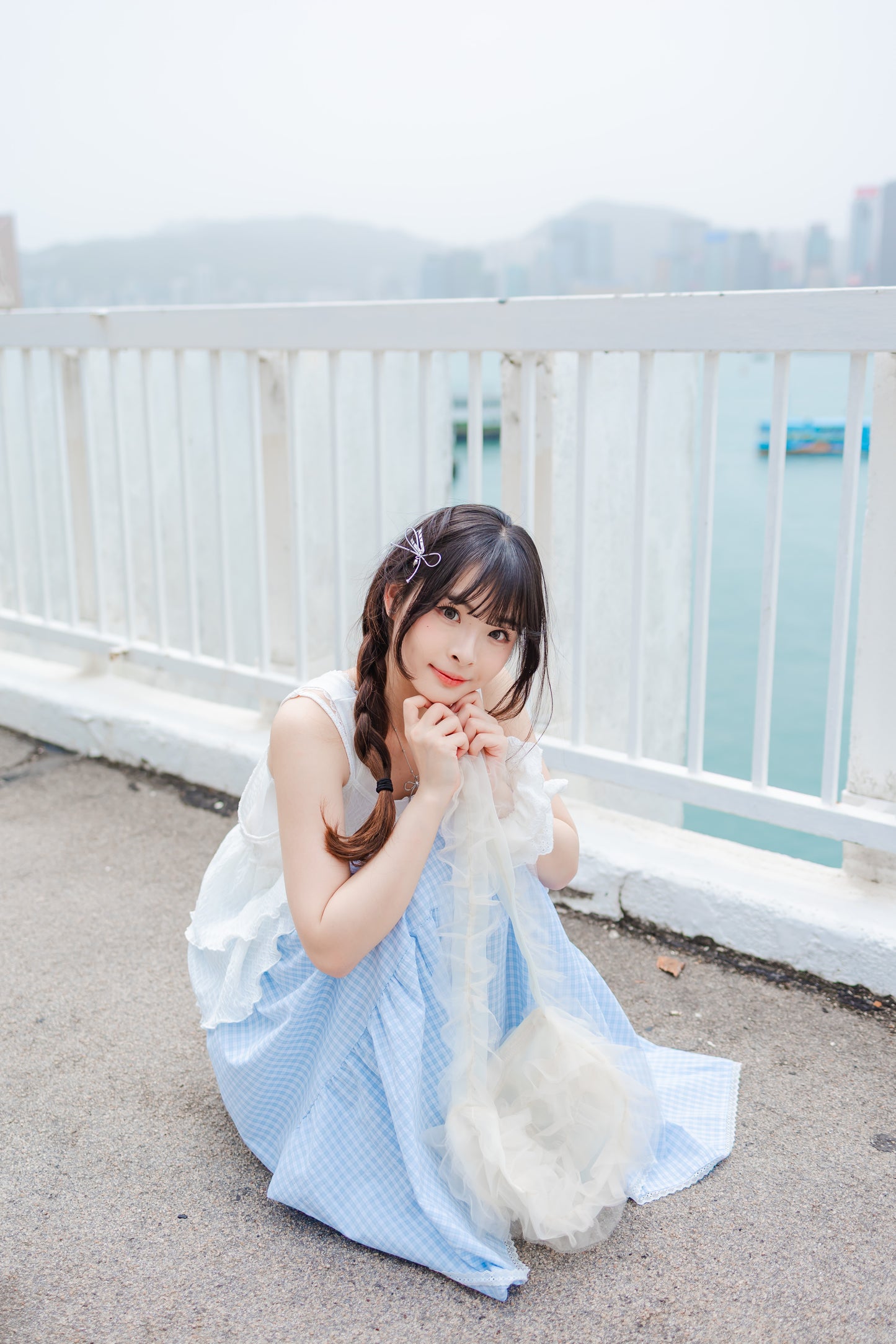 夏日必備！日系繽紛白兔背心🐰