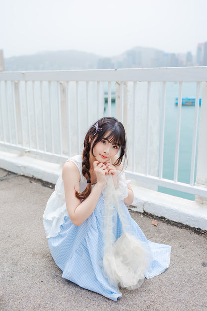 夏日必備！日系繽紛白兔背心🐰