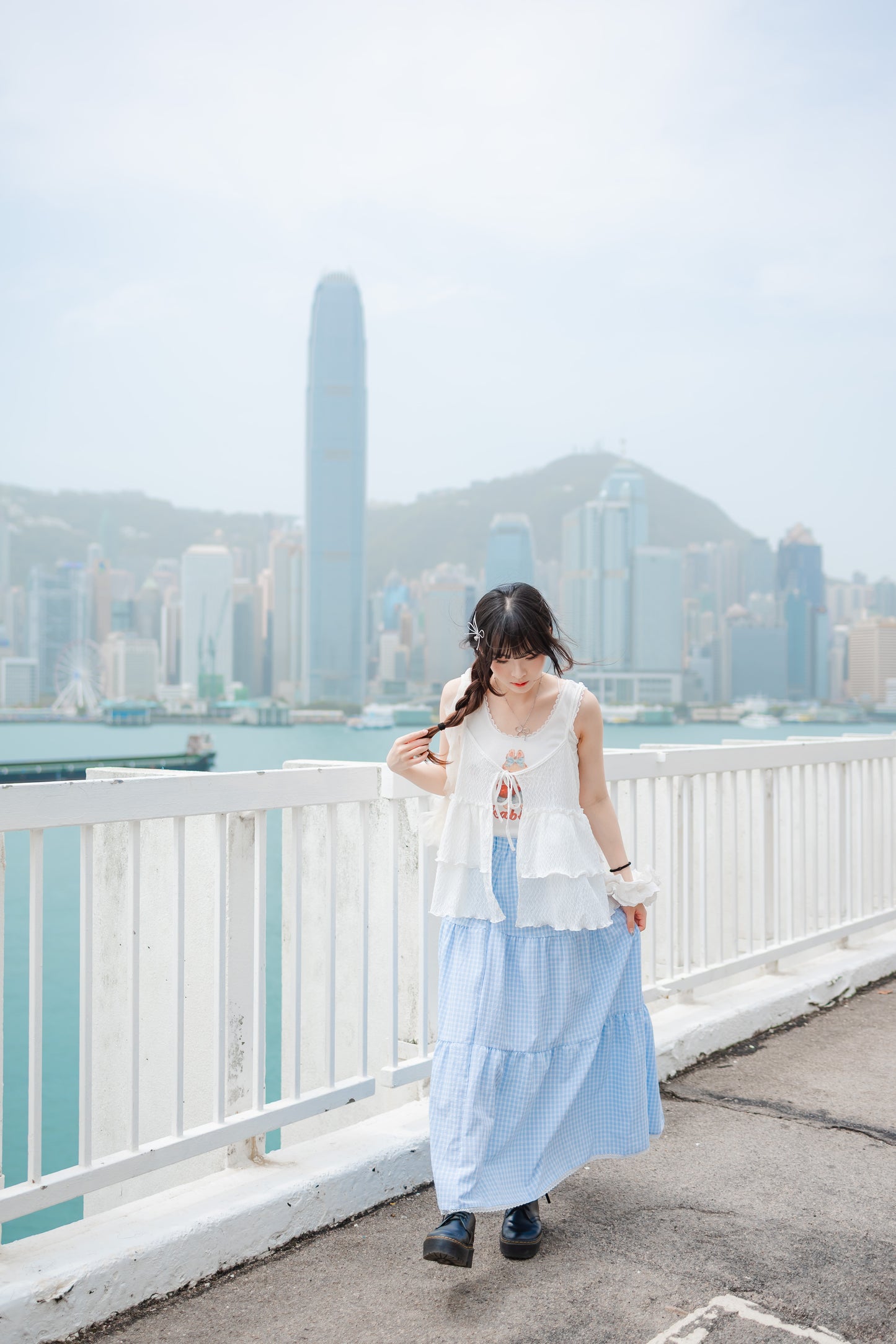 夏日必備！日系繽紛白兔背心🐰