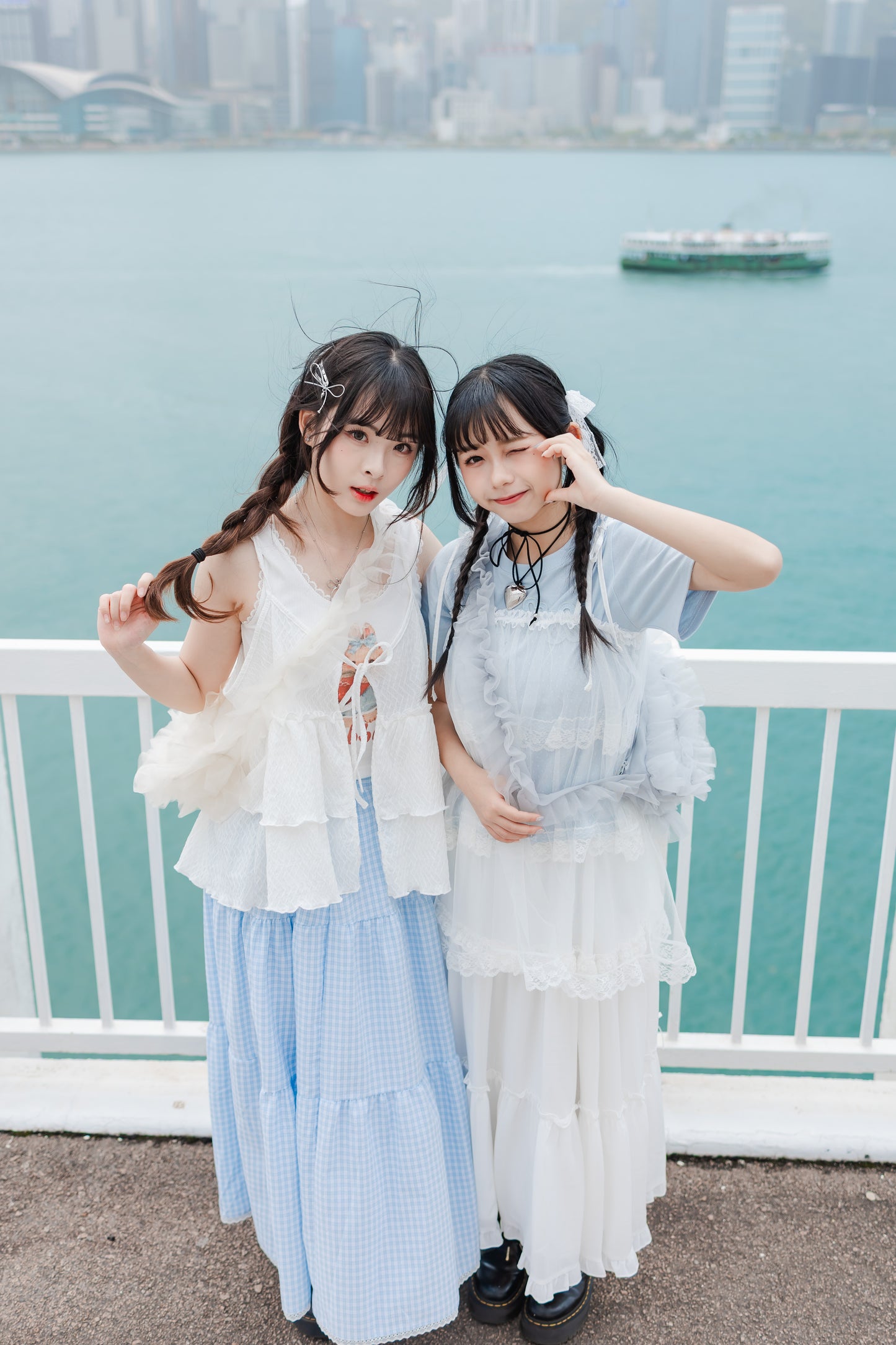 夏日必備！日系繽紛白兔背心🐰