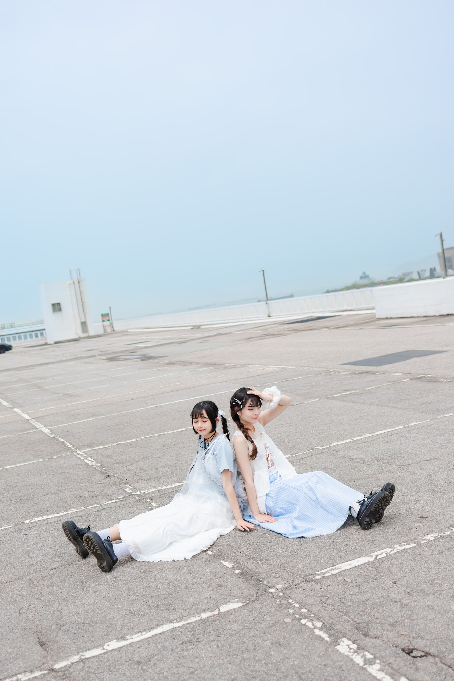 夏日必備！日系繽紛白兔背心🐰