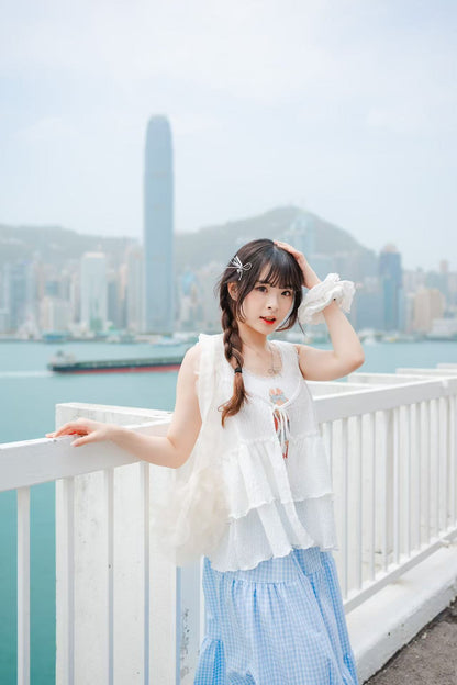 波子汽水格仔長裙🥤