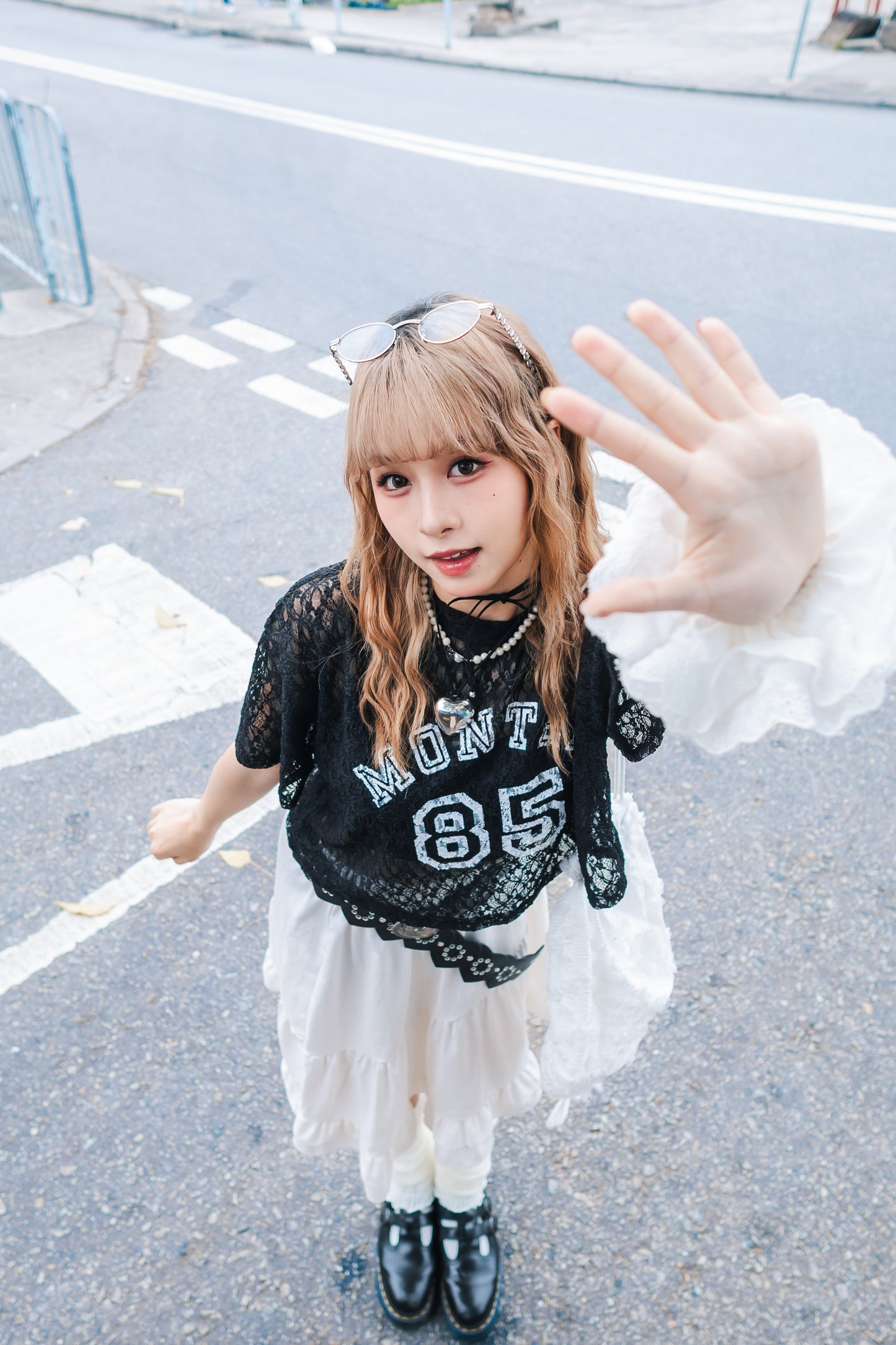 【門市熱賣款✨🖤】波浪橡筋不規則裙