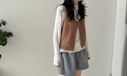 淨色簡約背心馬甲🔖