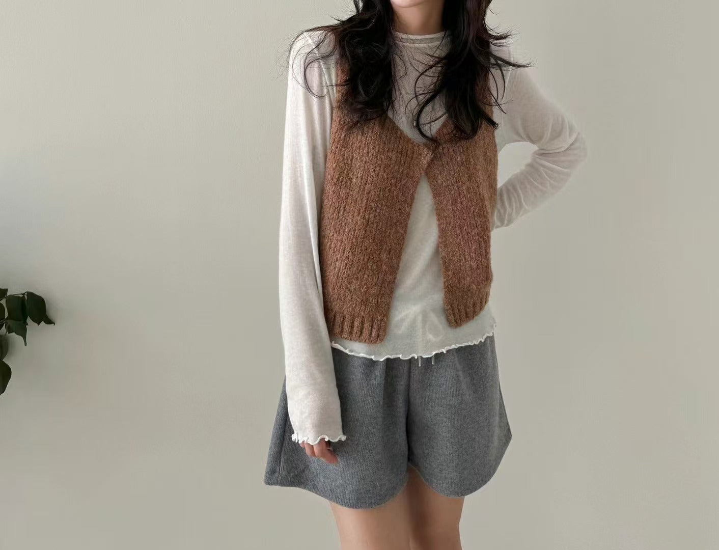 淨色簡約背心馬甲🔖