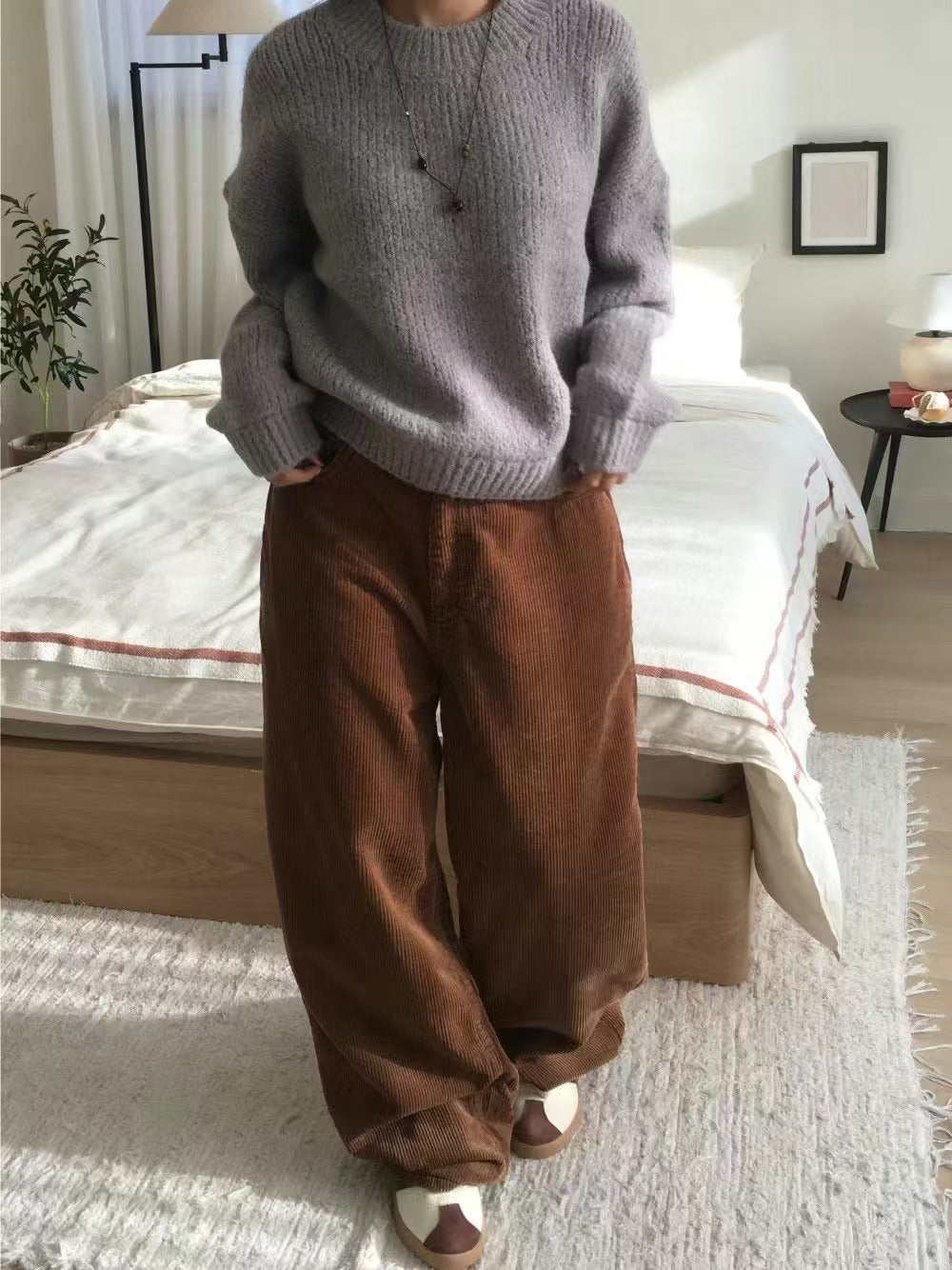 簡約套頭毛衣🎧