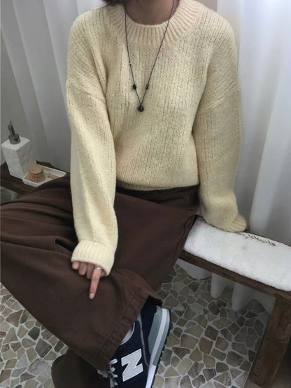 簡約套頭毛衣🎧