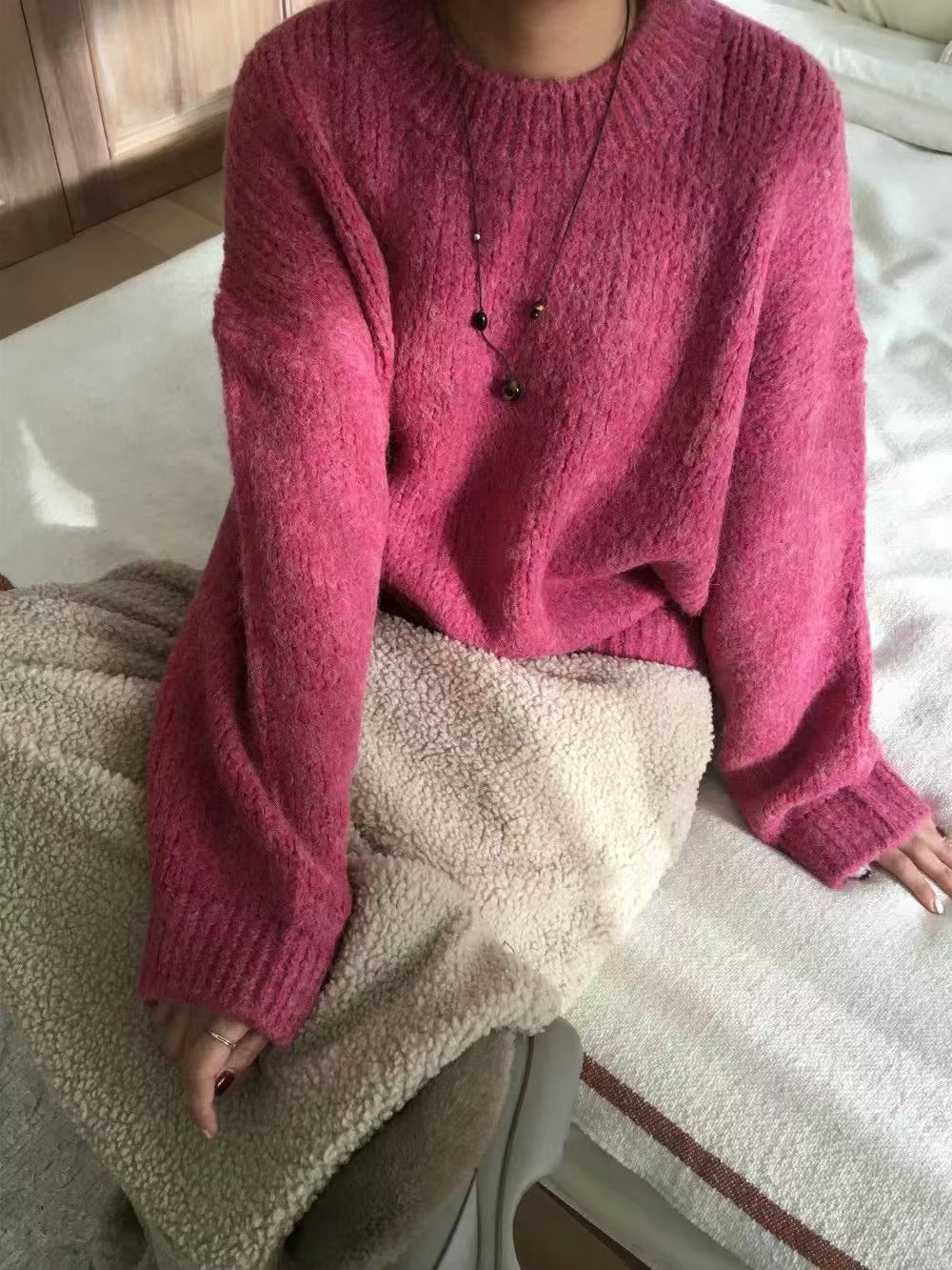 簡約套頭毛衣🎧