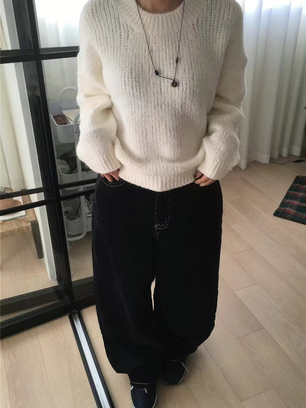 簡約套頭毛衣🎧