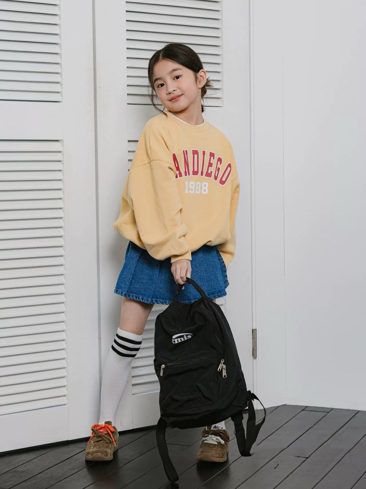 圓領英文衛衣☁️