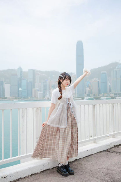 日系蝴蝶綁帶袖衫✨🌸