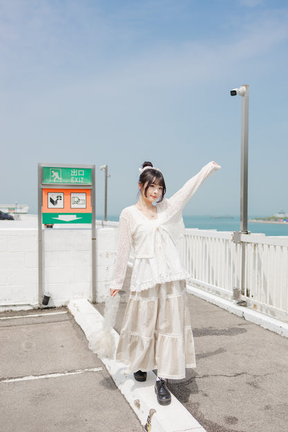 高質小碎花肩帶Ruffle背心🌼