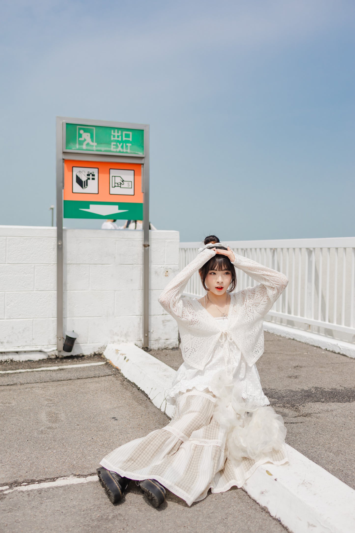 高質小碎花肩帶Ruffle背心🌼