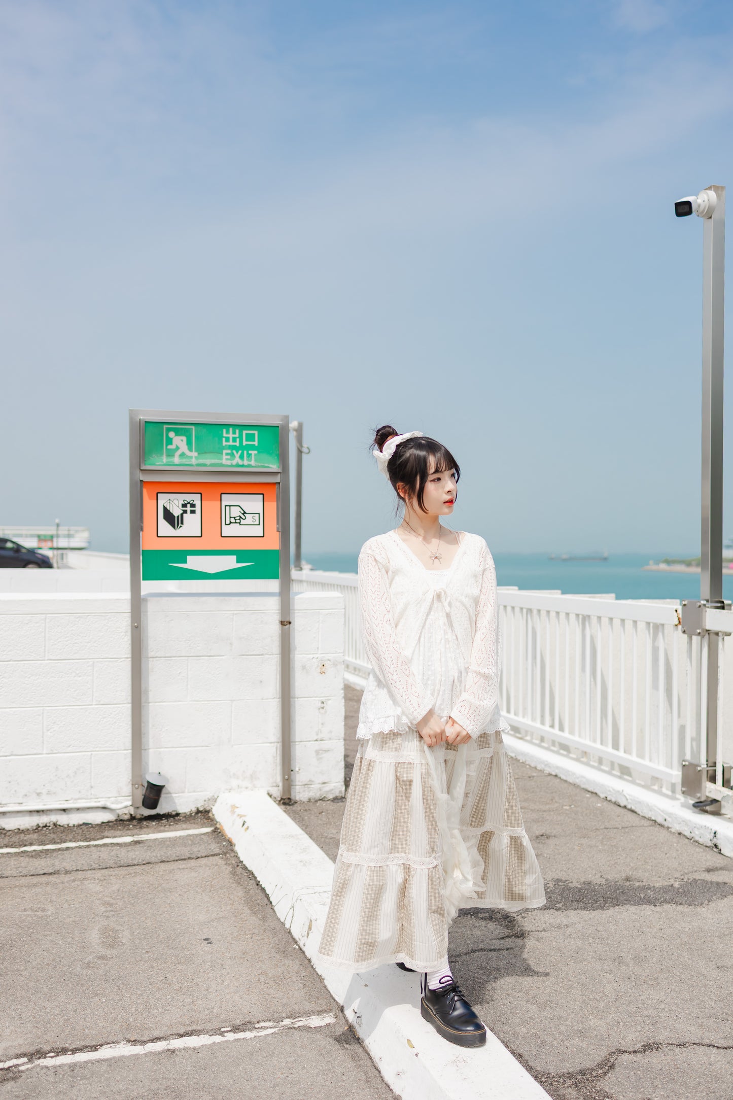 高質小碎花肩帶Ruffle背心🌼