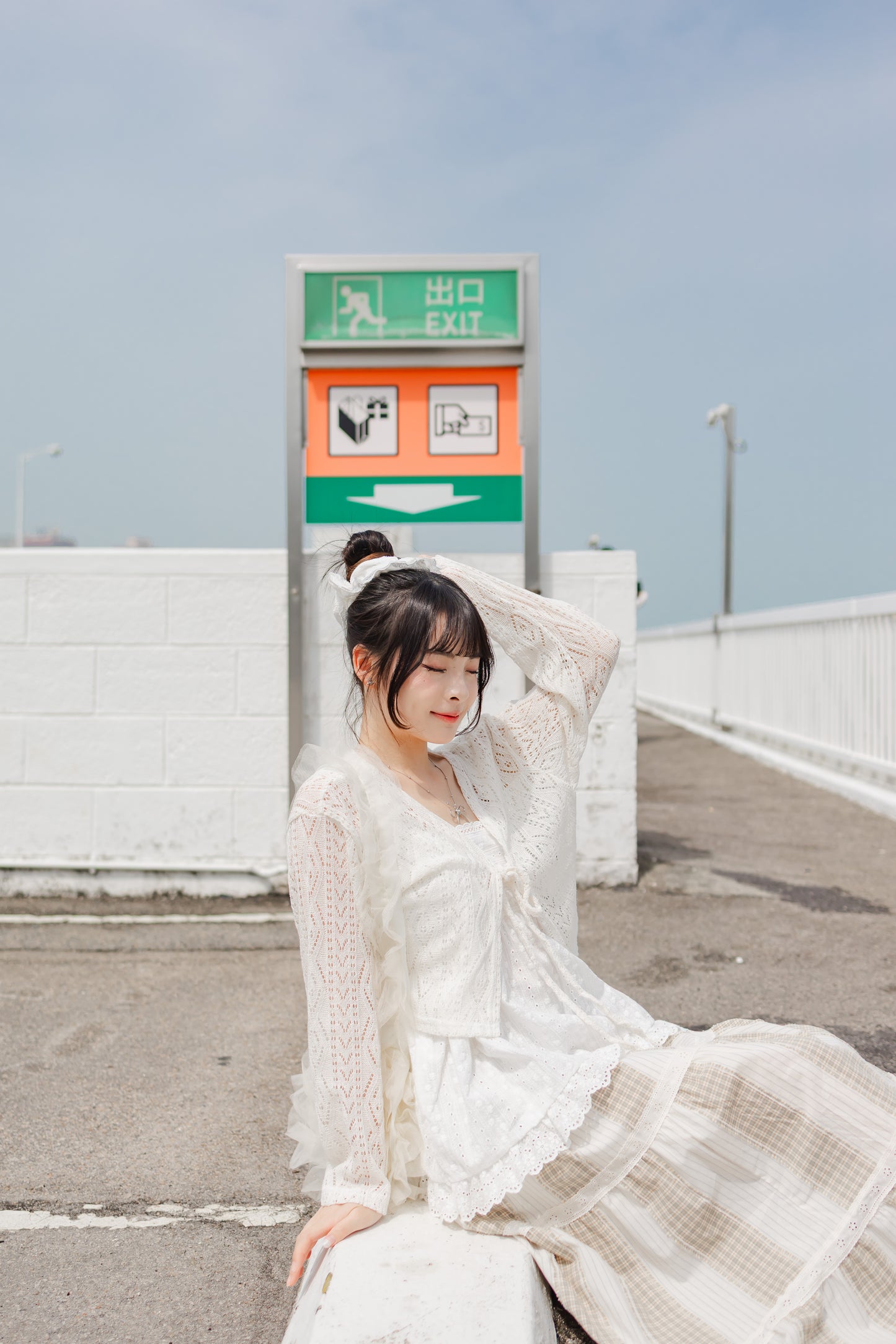 高質小碎花肩帶Ruffle背心🌼